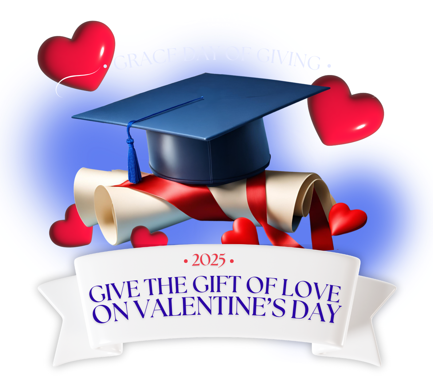 Give the Gift of Love on Valentine’s Day: Grace School of Theology Day of Giving