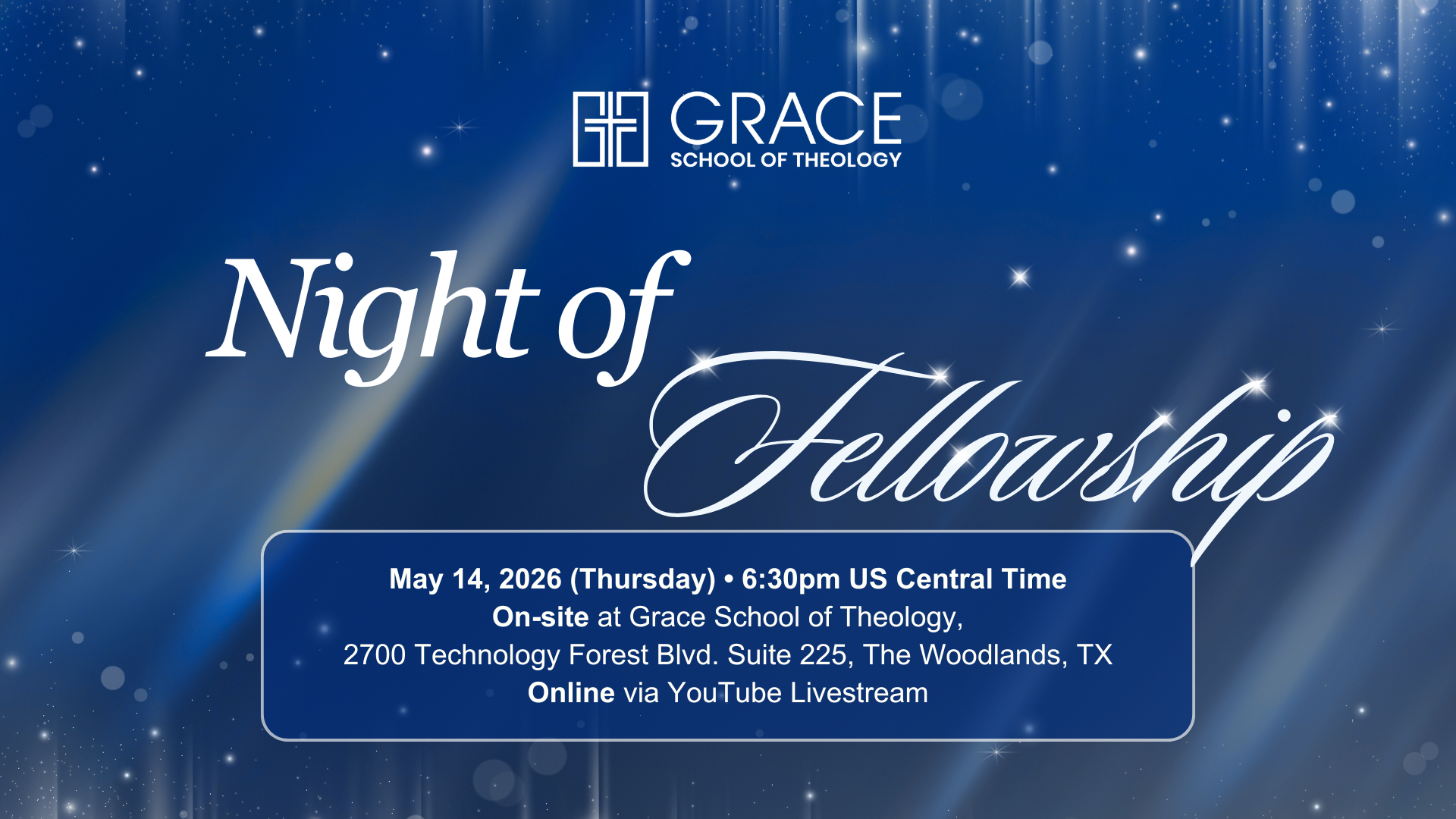 Night of Fellowship 2026